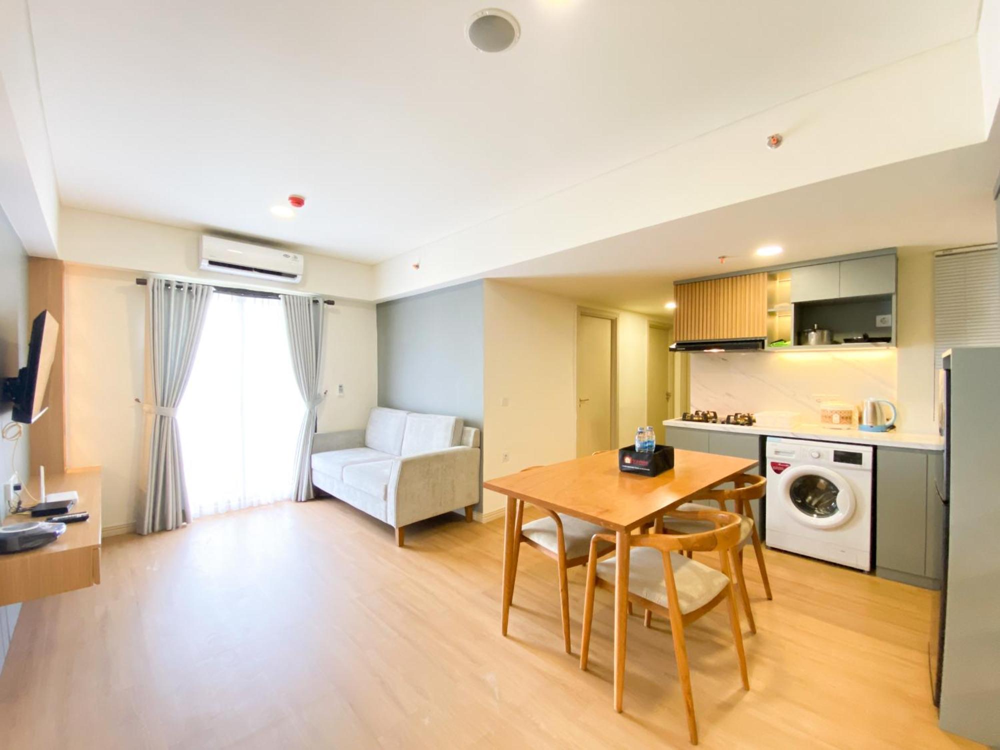 Comfort Living And Warm 3Br At Meikarta Apartment By Travelio 시카랑 외부 사진